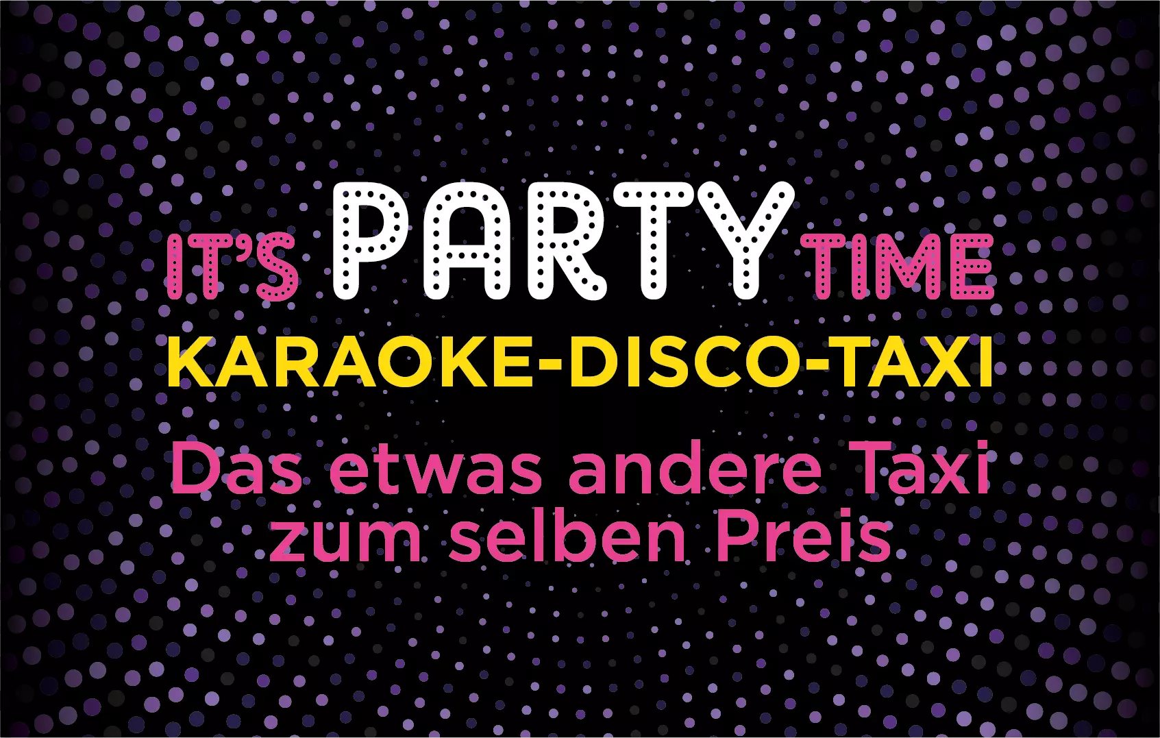 Party Time -Karaoke-Disco-Taxi